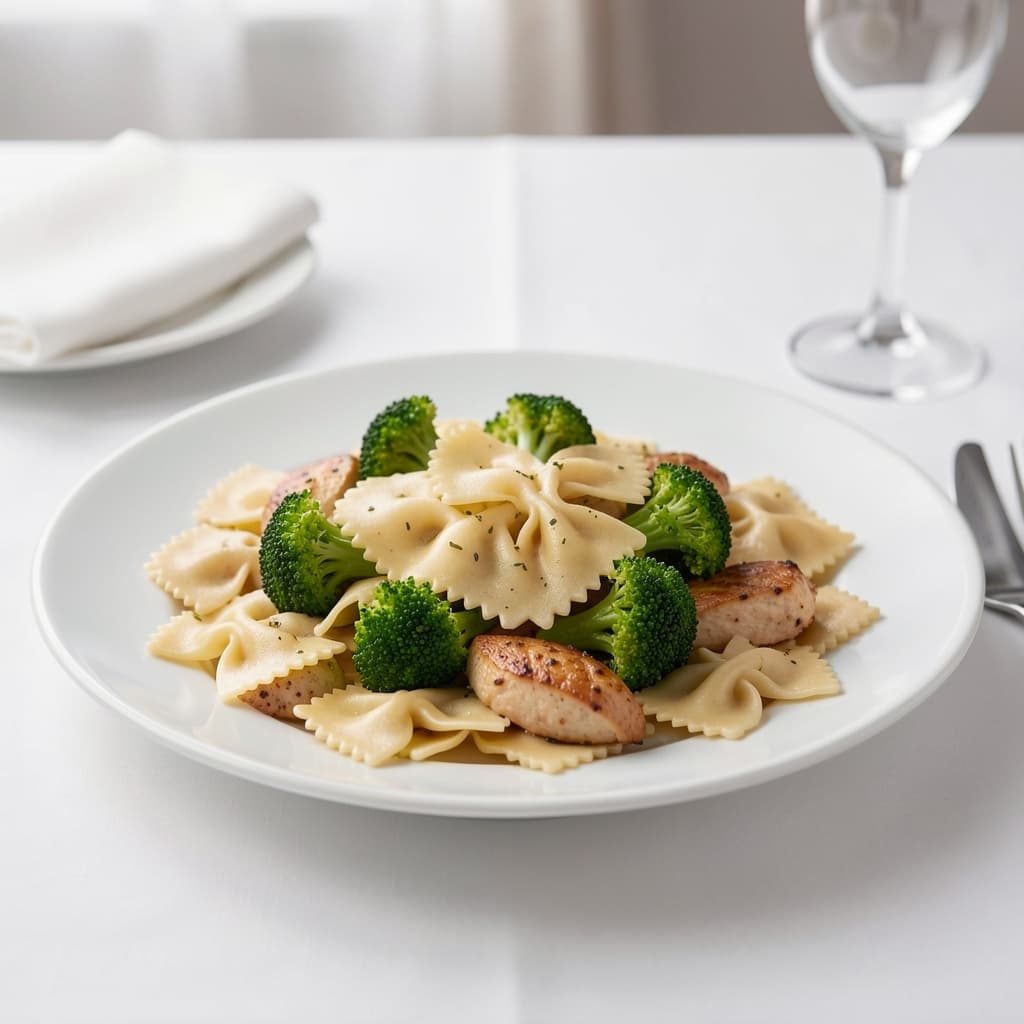 Farfalle Chicken and Broccoli