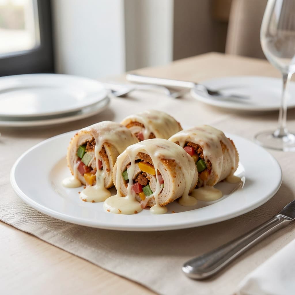 Chicken Parmesan Roll