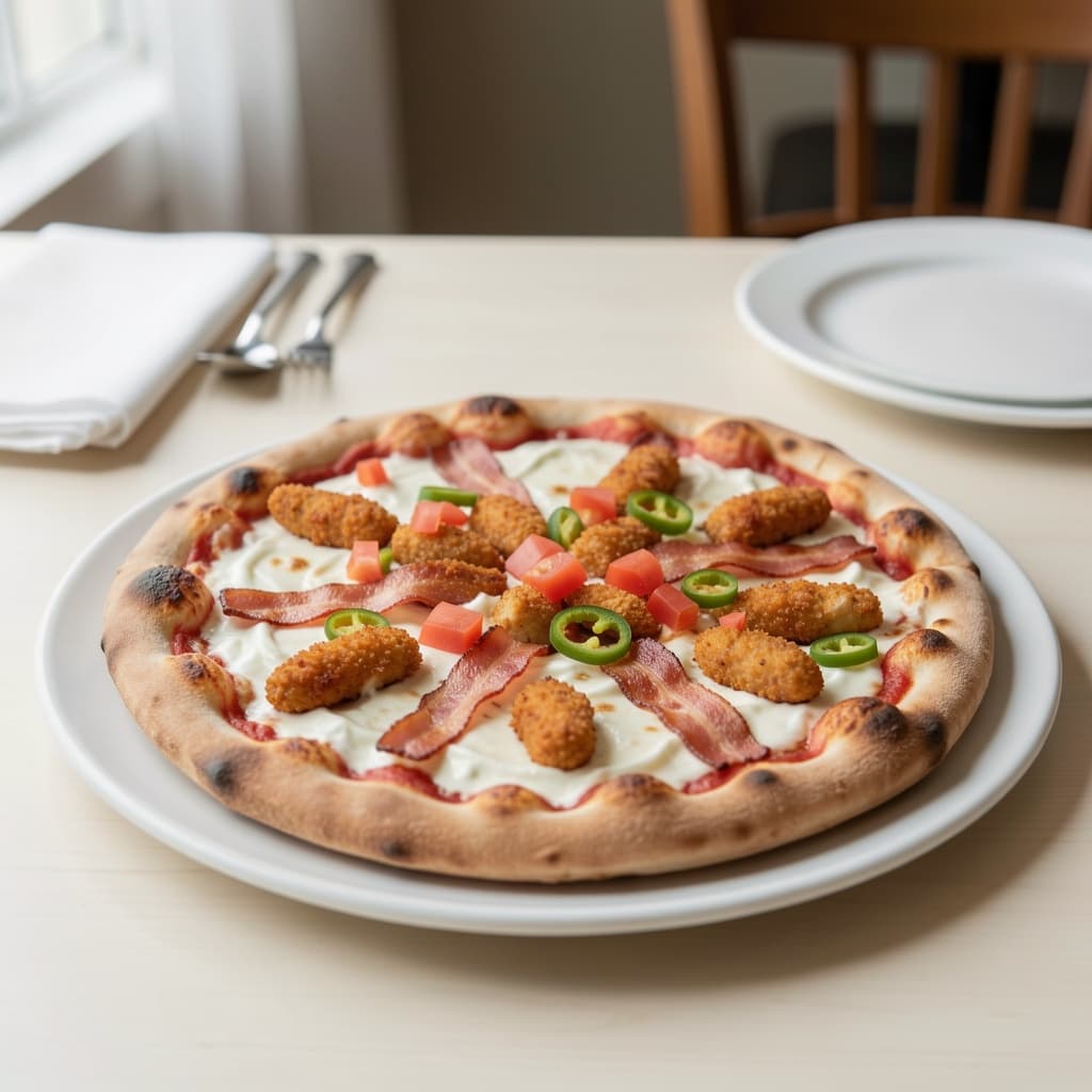 Chicken, Bacon & Ranch Pizza