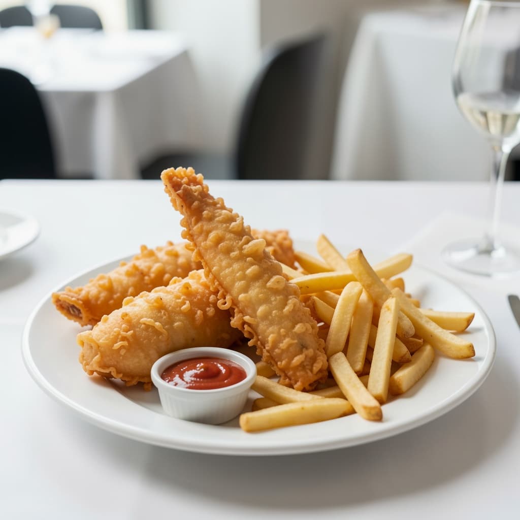 Beer Battered Fish and Chips