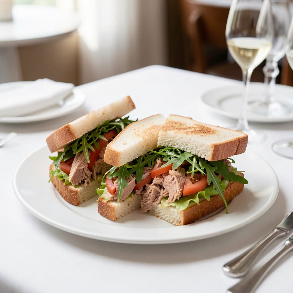 Tuna Wedge Sandwich