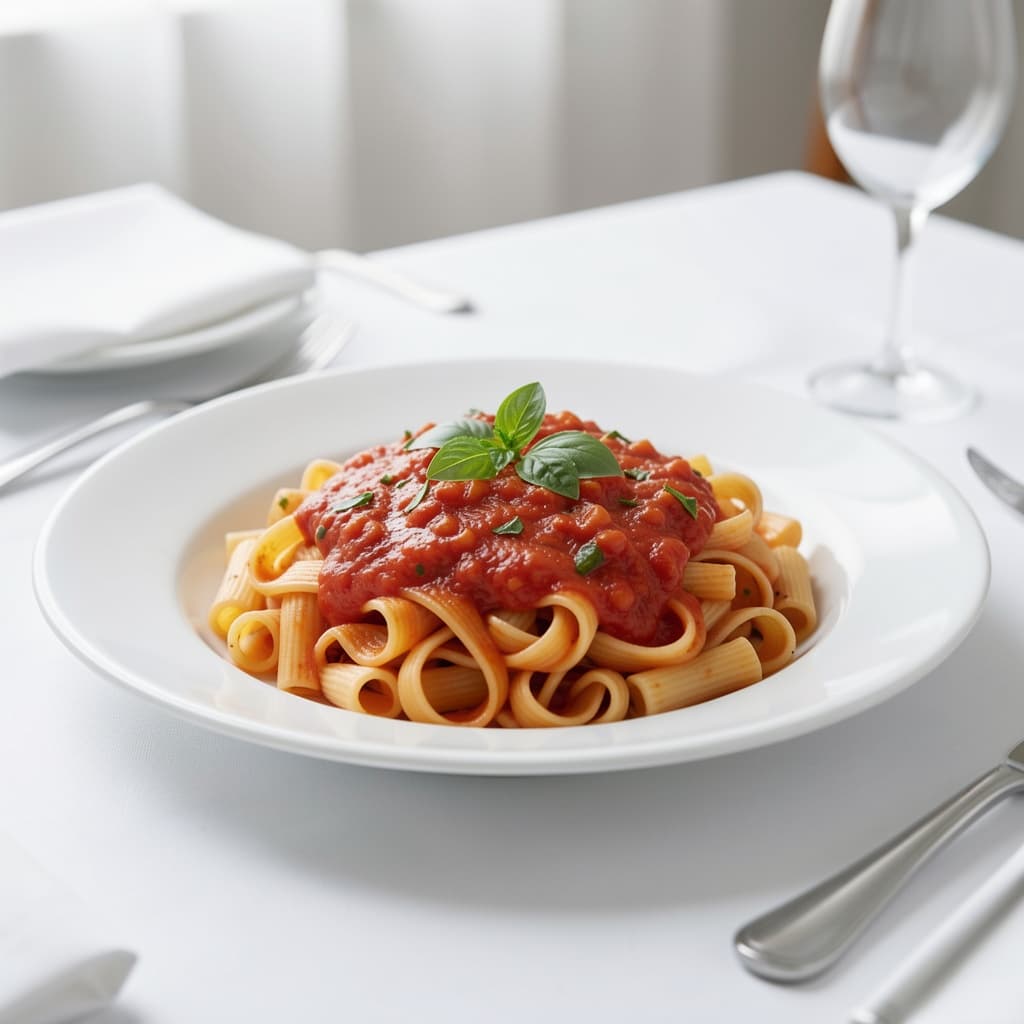 Pasta with Tomato Sauce