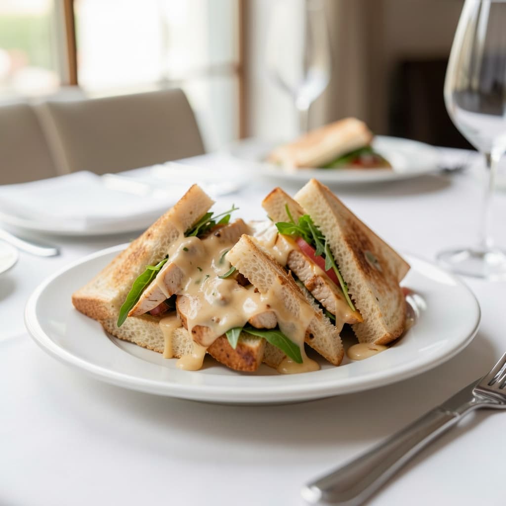 Chicken Francese Wedge Sandwich