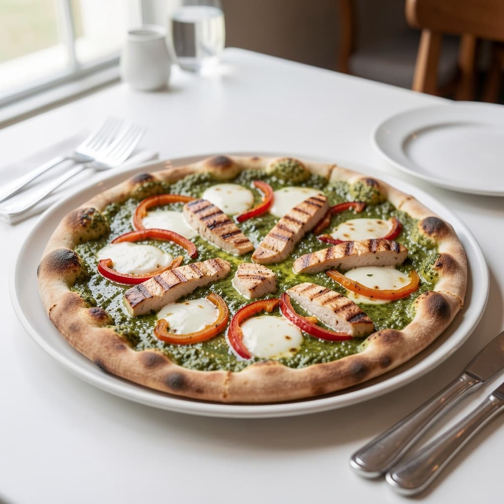 Chicken Pesto Pizza