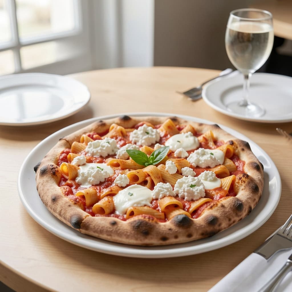 Baked Ziti Pizza