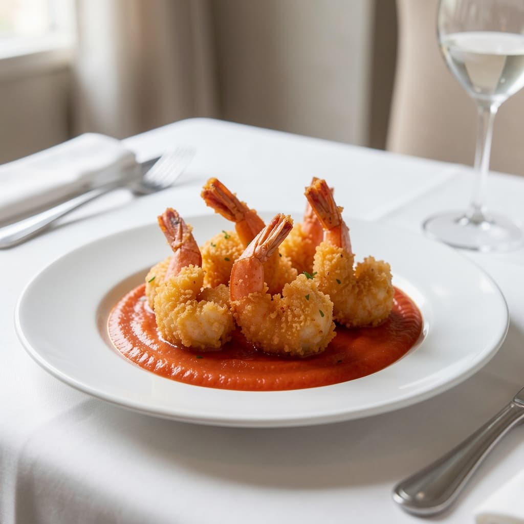 Battered Butterfly Shrimp